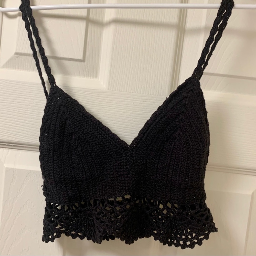 UO Crochet bralette top